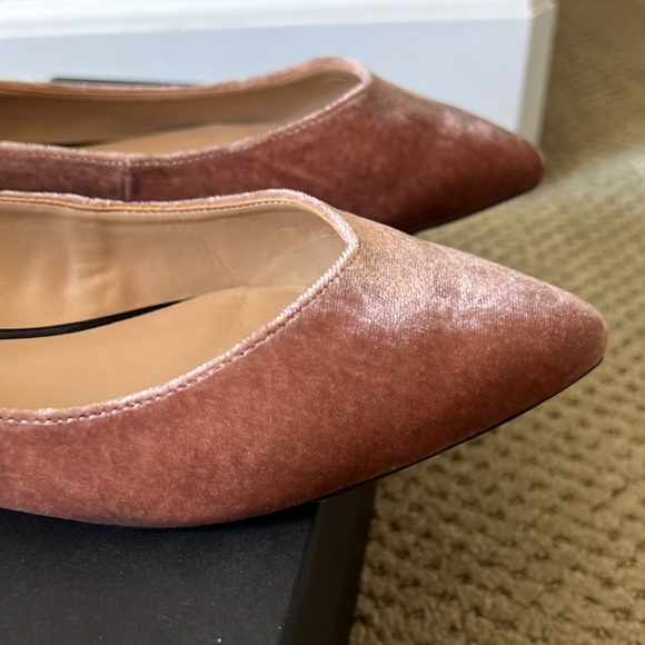 Banana Republic Velvet Tie-Up Flats - Picture 3 of 5